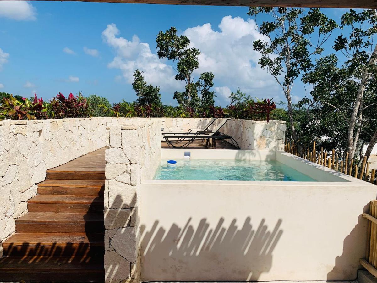 Vida Jungle Boho Apart 9 With Special Fee To Access Hotel Bardo Tulum Eksteriør bilde
