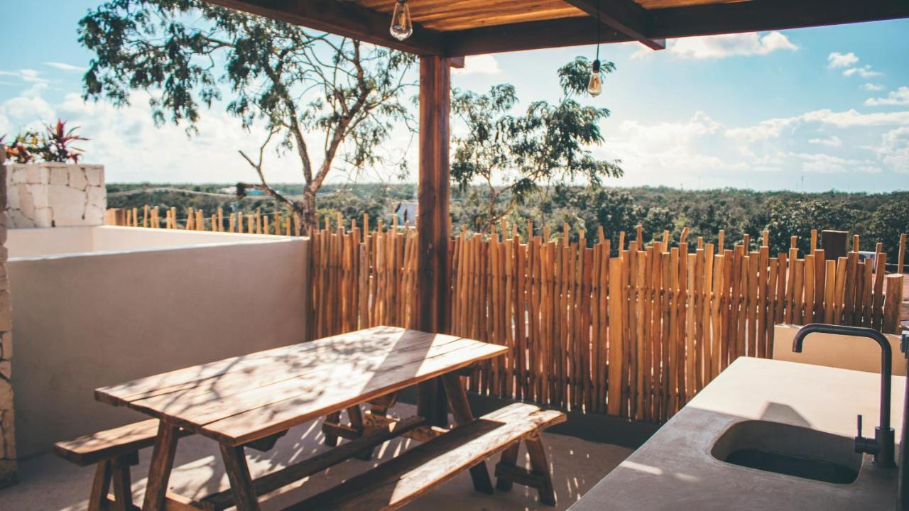 Vida Jungle Boho Apart 9 With Special Fee To Access Hotel Bardo Tulum Eksteriør bilde