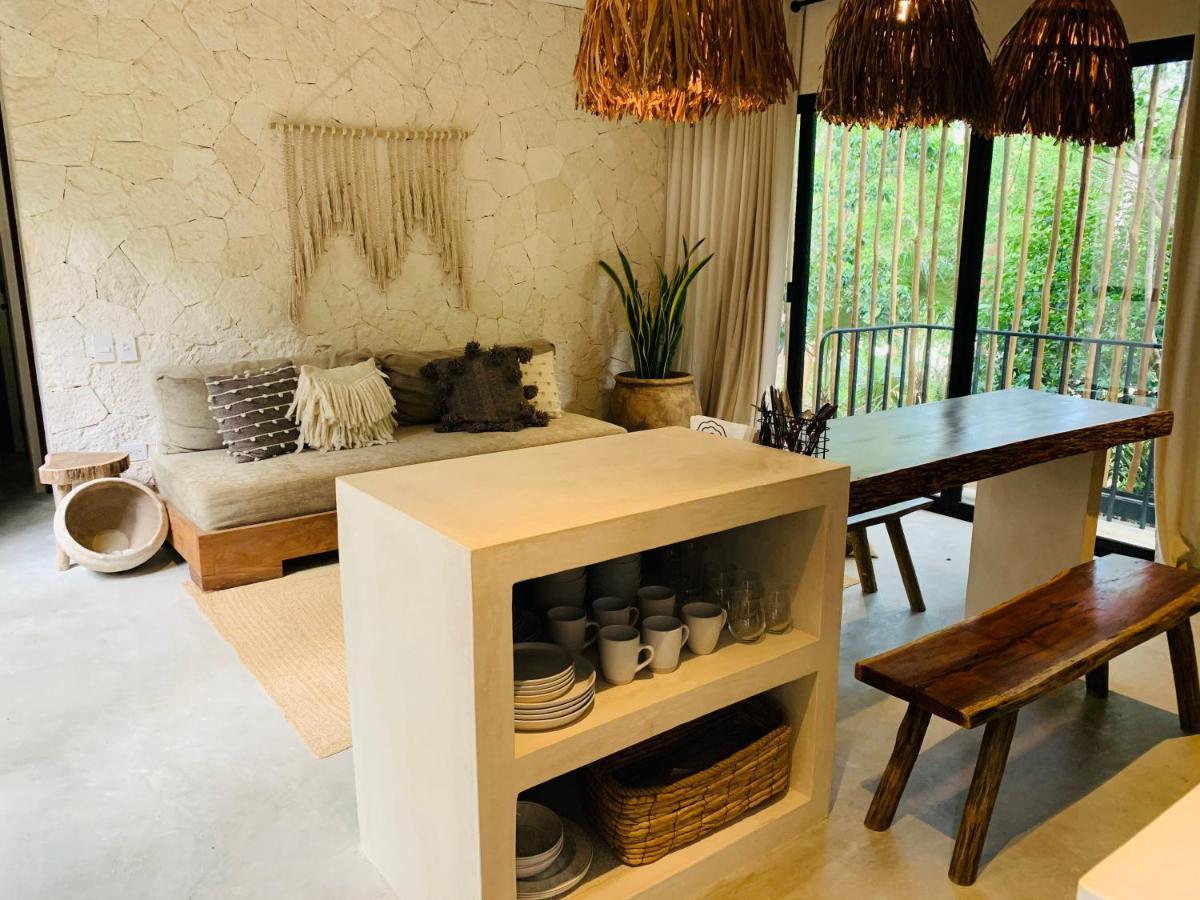 Vida Jungle Boho Apart 9 With Special Fee To Access Hotel Bardo Tulum Eksteriør bilde