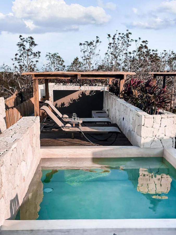 Vida Jungle Boho Apart 9 With Special Fee To Access Hotel Bardo Tulum Eksteriør bilde