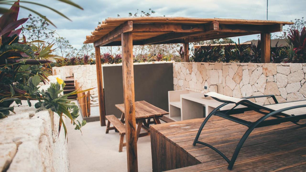 Vida Jungle Boho Apart 9 With Special Fee To Access Hotel Bardo Tulum Eksteriør bilde
