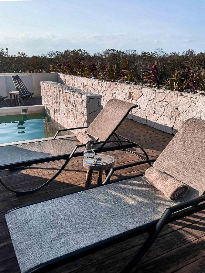 Vida Jungle Boho Apart 9 With Special Fee To Access Hotel Bardo Tulum Eksteriør bilde