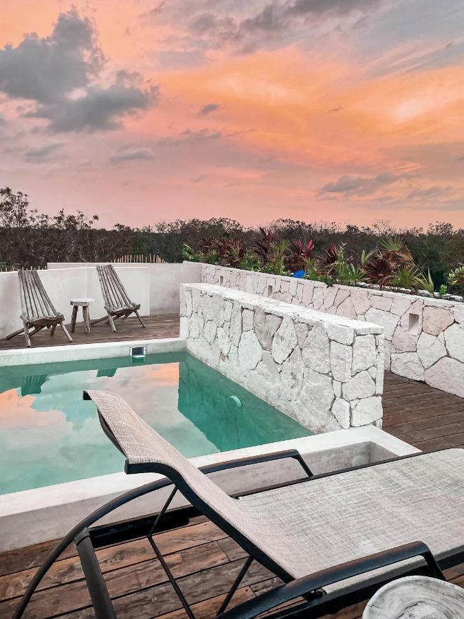 Vida Jungle Boho Apart 9 With Special Fee To Access Hotel Bardo Tulum Eksteriør bilde