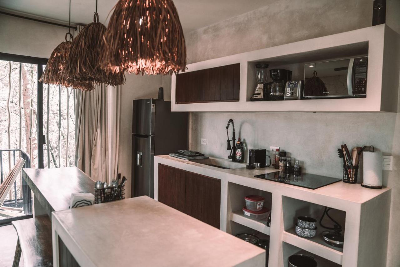 Vida Jungle Boho Apart 9 With Special Fee To Access Hotel Bardo Tulum Eksteriør bilde